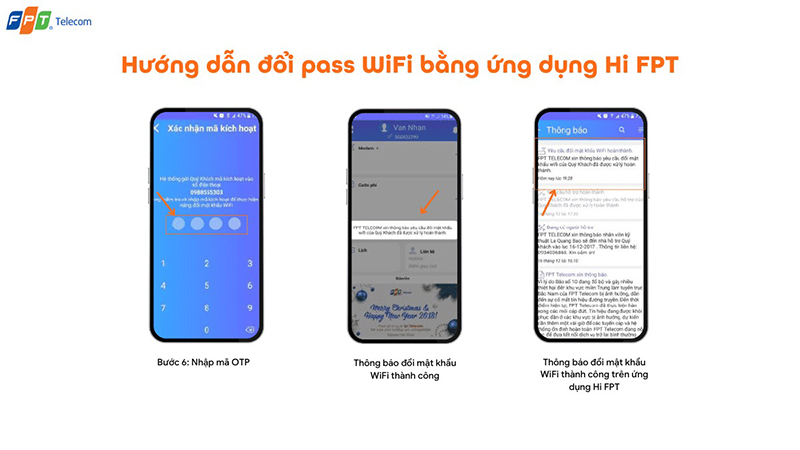 cách đổi pass wifi fpt